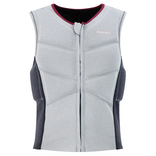 Colete salva-vidas Prolimit cinza para kitesurf, equipamento esportivo Orca Sports