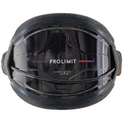 Cinturão de kitesurf Prolimit Vapor preto, apoio rígido, acessório Orca Sports.