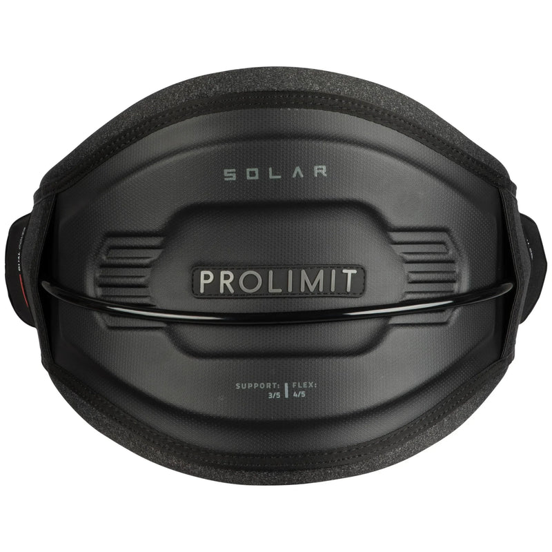 Cinturão Prolimit Solar preto para kitesurf, acessório esportivo Orca Sports.