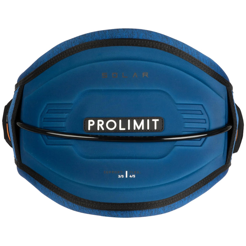 Cinturão de kitesurf Prolimit Solar azul, acessório esportivo disponível na Orca Sports.