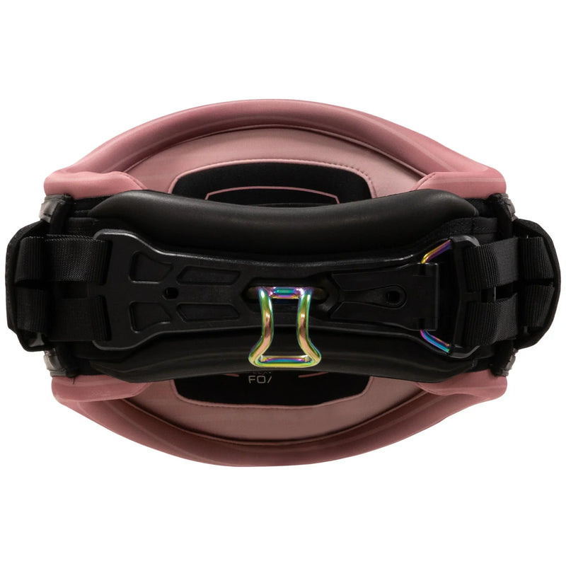 Cinturão de kitesurf rosa e preto com fivela reforçada, Orca Sports distribuidora.