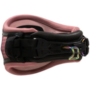 Cinturão de kitesurf rosa com fecho reforçado, equipamento Orca Sports para velejo e performance