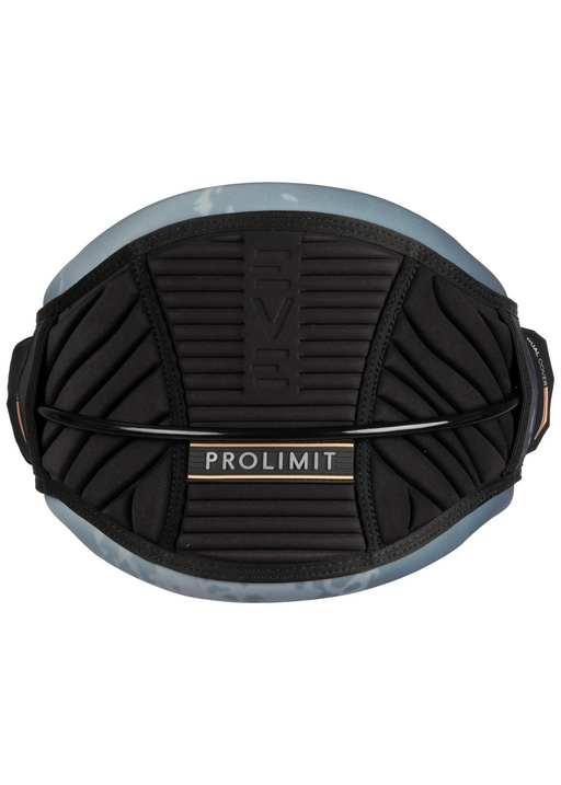Cinturão Prolimit preto para kitesurf Orca Sports, acolchoado e com design anatômico.