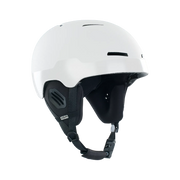 Capacete branco ION para kitesurf, proteção esportiva Orca Sports.