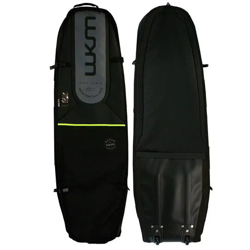 Capa rígida preta WKM para prancha de kitesurf com rodinhas, acessório para esportes aquáticos