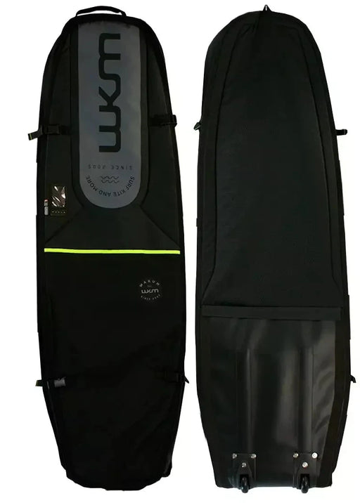 Capa rígida preta WKM para prancha de kitesurf com rodinhas, acessório para esportes aquáticos
