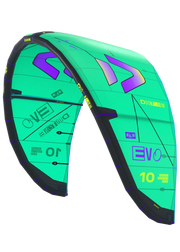 Pipa de kitesurf Duotone Evo SLS verde, produto esportivo disponível na Orca Sports.
