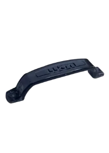 Alça preta de equipamento esportivo para kitesurf, com logo Ukon destacada, Orca Sports.