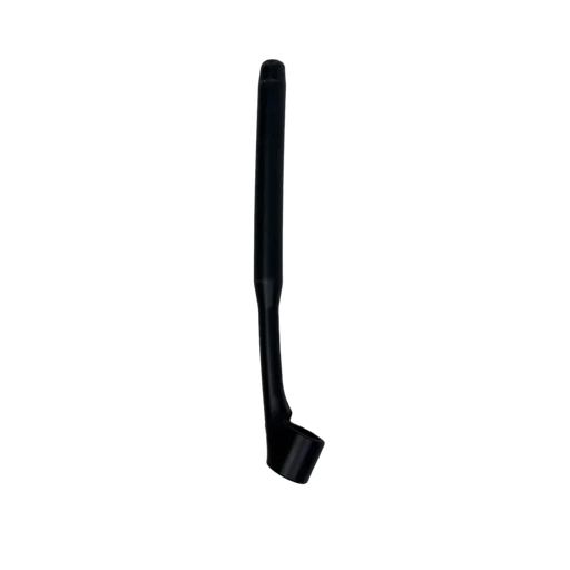 Acessório preto para kitesurf DSX Orca Sports, peça cilíndrica isolada em fundo neutro.