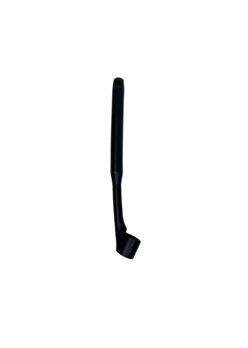 Acessório preto para kitesurf DSX Orca Sports, peça cilíndrica isolada em fundo neutro.