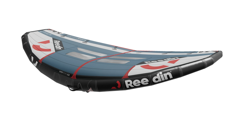 Asa wing azul Reedin SuperNatural 5.0 para kitesurf, destaque em equipamentos na Orca Sports