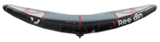 Asa de wingfoil Reedin SuperNatural 3.8 preta e cinza, vista frontal, para kitesurf na Orca Sports
