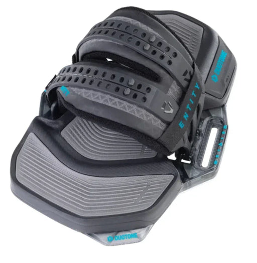 Footstrap Duotone Entity preta para prancha de kitesurf, acessório esportivo Orca Sports