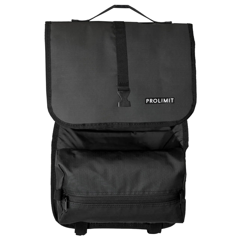 Mochila Prolimit preta para kitesurf, esportes aquáticos, distribuída pela Orca Sports