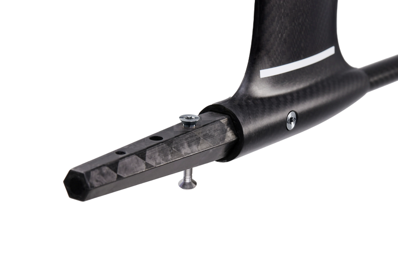 Mastro de carbono para foil de kitesurf com acabamento detalhado, Orca Sports