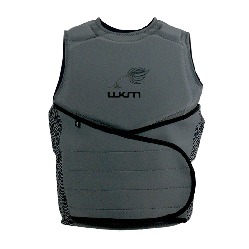 Colete Aruba WKM cinza para kitesurf e esportes aquáticos, vendido pela Orca Sports