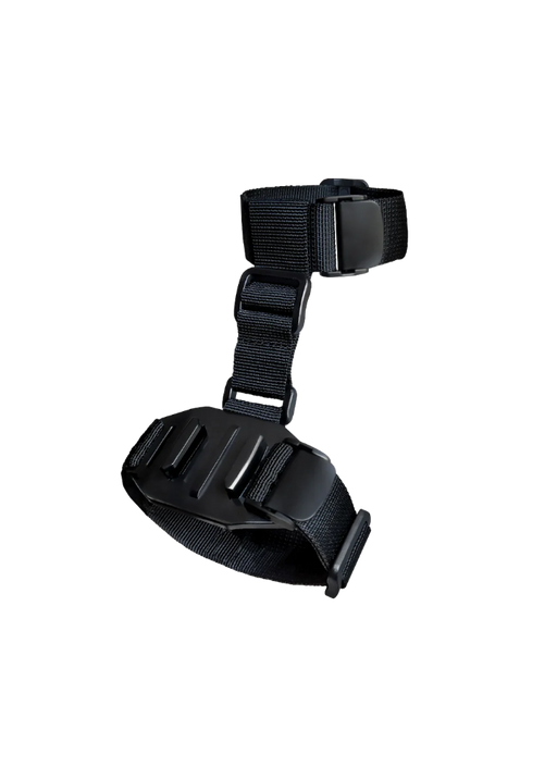 Suporte de pé para GoPro preto com tiras ajustáveis, acessório esportivo Orca Sports