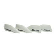Conjunto de quatro quilhas Lieuwe 45mm brancas para kitesurf, acessório Orca Sports