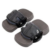 Conjunto de straps e pads para kitesurf em preto, acessório Orca Sports